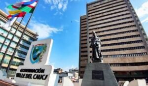 plazoleta Gobernación del Valle