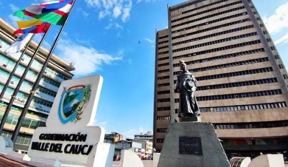 plazoleta Gobernación del Valle